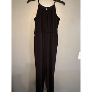 Sweet Storm Black Jumpsuit Size Large